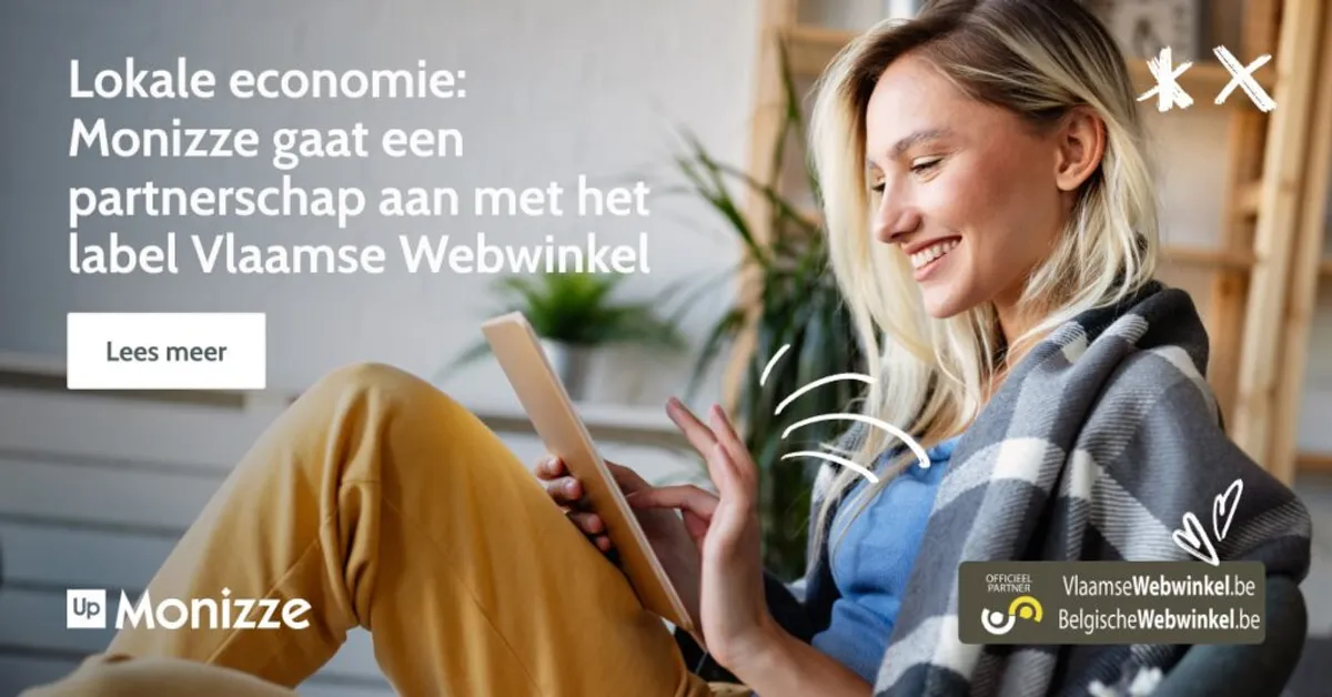 Lokale economie: Monizze gaat een partnerschap aan met het label Vlaamse Webwinkel