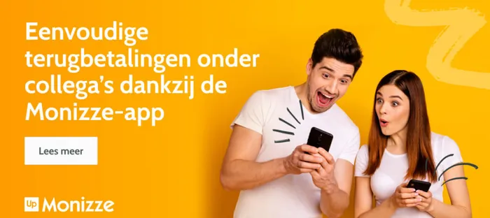 Eenvoudige terugbetalingen onder collega’s dankzij de Monizze-app